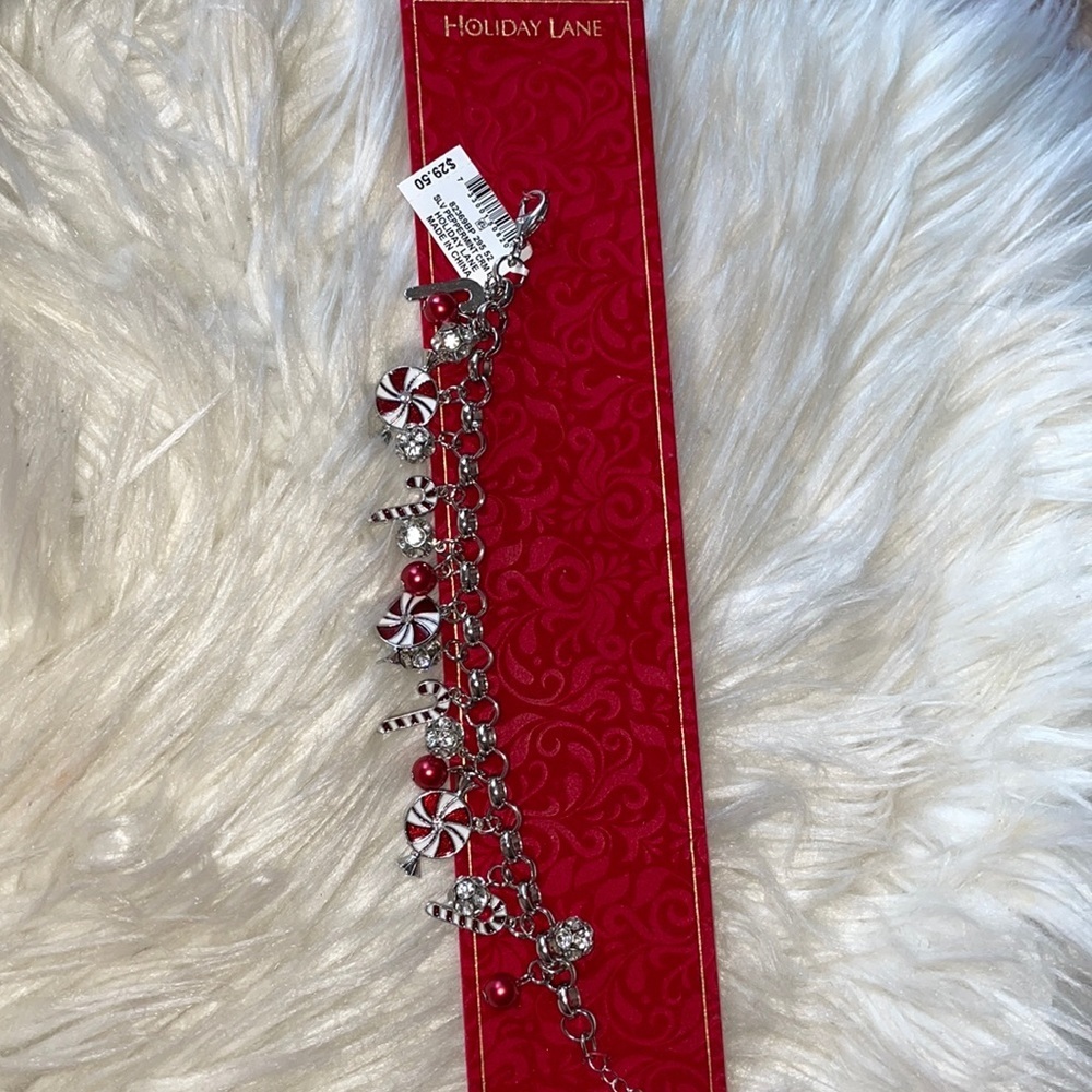 Silver peppermints charms